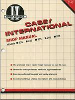 bokomslag Case/International Tractor Models 235-275 Service Repair Manual