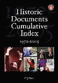 bokomslag Historic Documents Cumulative Index