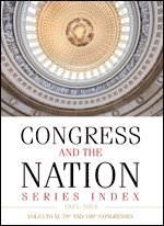 Congress and the Nation Index 19452004, Vols. IXI, 79th108th Congresses 1