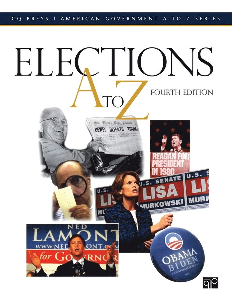 David R. Tarr, Bob Benenson, Dave Tarr - Elections A to Z, Inbunden