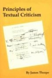Principles of Textual Criticism
