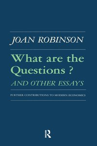 bokomslag What are the Questions and Other Essays