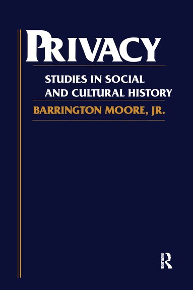 Barrington Moore Jr. - Privacy, Häftad