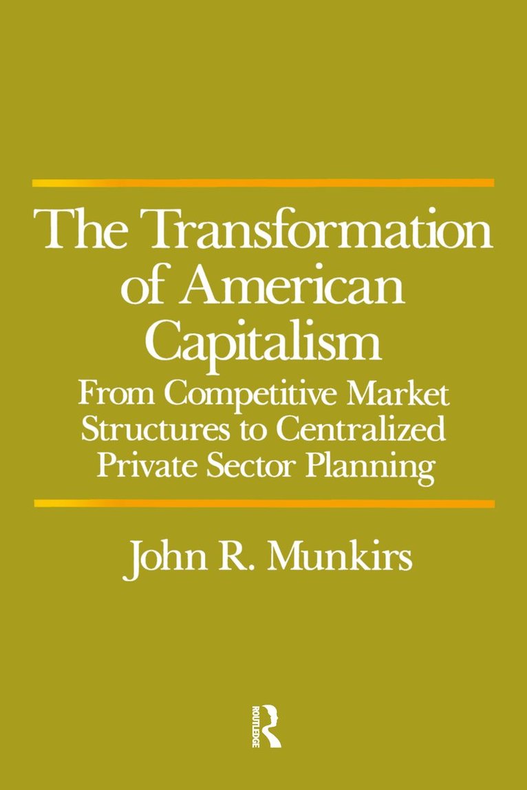 Transformation of American Capitalism 1