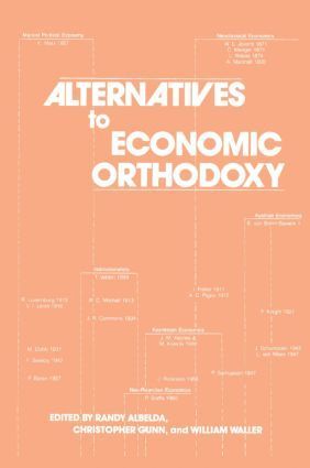 bokomslag Alternatives to Economic Orthodoxy