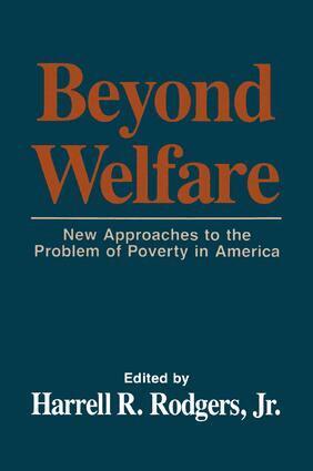 Harrell R. Rodgers - Beyond Welfare, Häftad