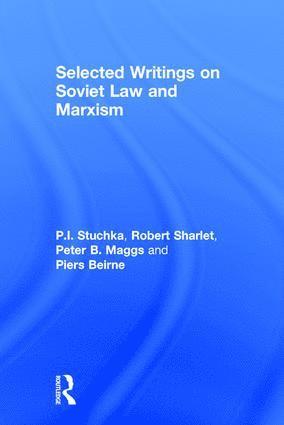 bokomslag Selected Writings on Soviet Law and Marxism