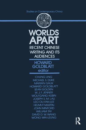 Howard Goldblatt - Worlds Apart, Inbunden