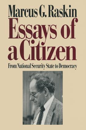 Essays of a Citizen: From National Security State to Democracy 1