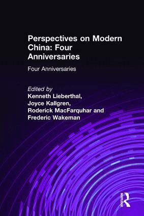 Kenneth Lieberthal, Joyce Kallgren, Roderick MacFarquhar, Frederic Wakeman Jr. - Perspectives on Modern China, Inbunden