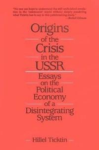 bokomslag Origins of the Crisis in the U.S.S.R.