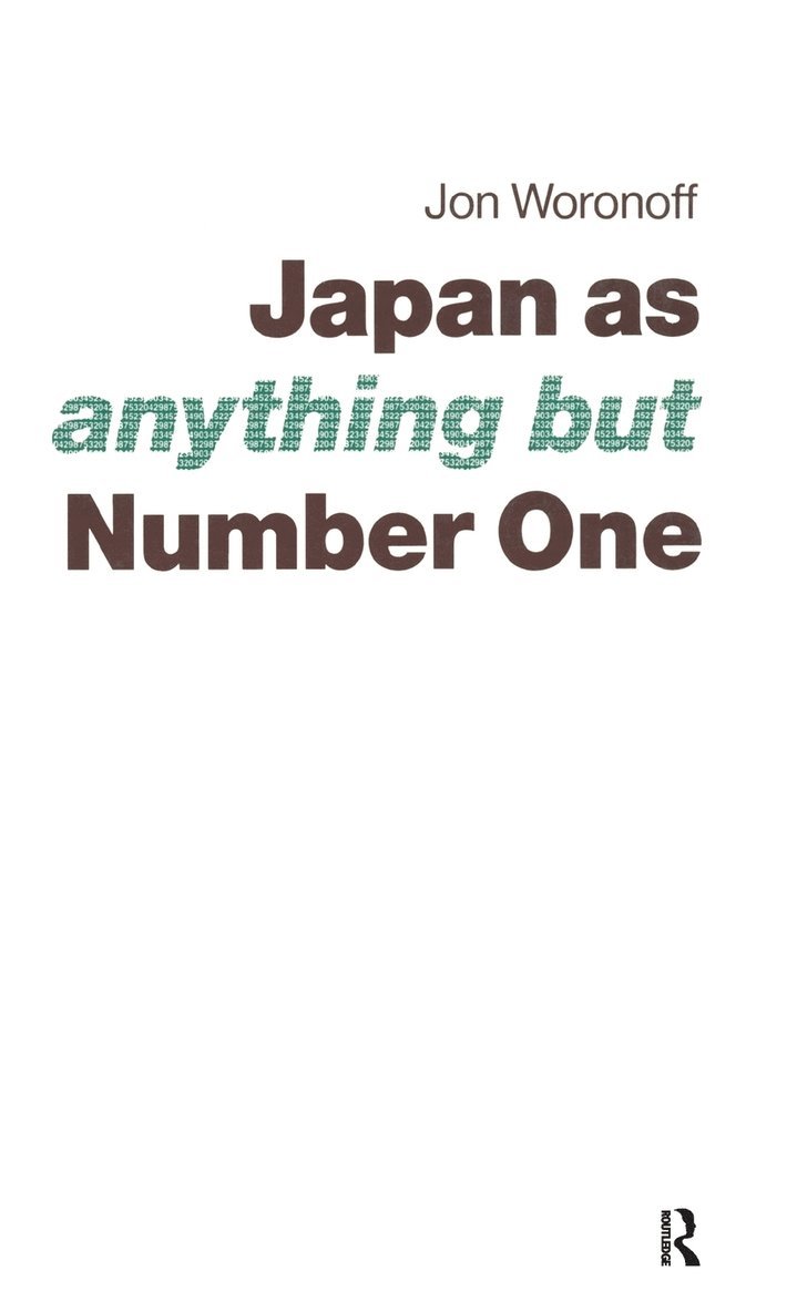 Japan as (Anything but) Number One 1