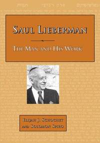 bokomslag Saul Lieberman