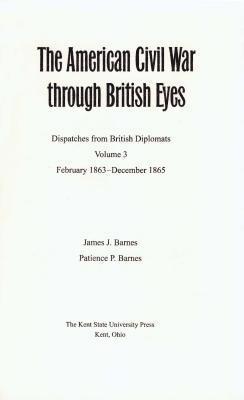 bokomslag American Civil War Through British Eyes v. 3; February 1863-December 1865