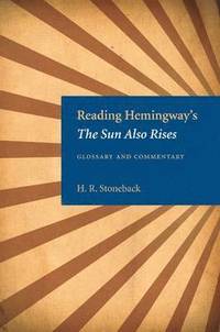 bokomslag Reading Hemingway's &quot;&quot;The Sun Also Rises