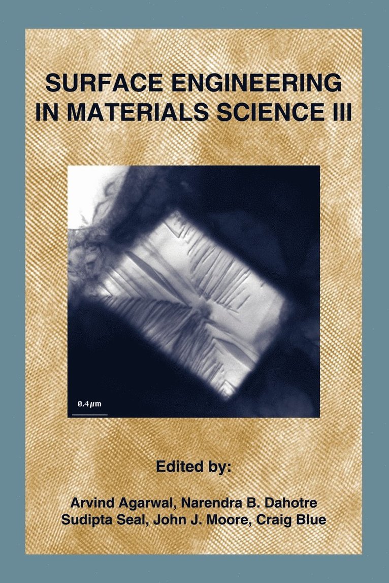 Surface Engineering in Materials Science III 1