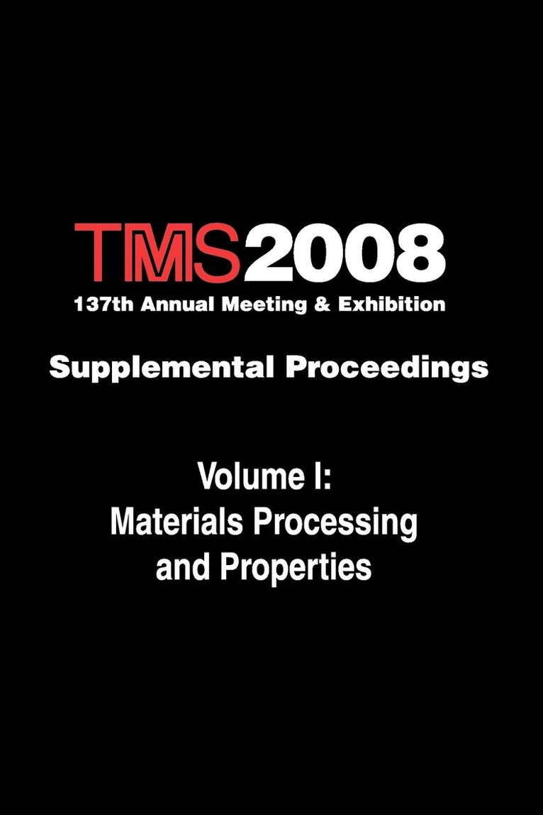 TMS 2008 137th Annual Meeting and Exhibition 1