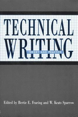 bokomslag Technical Writing