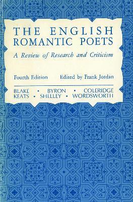 Frank Jordan - English Romantic Poets, Häftad