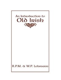 bokomslag An Introduction to Old Irish