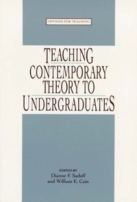 bokomslag Teaching Contemporary Theory to Undergraduates