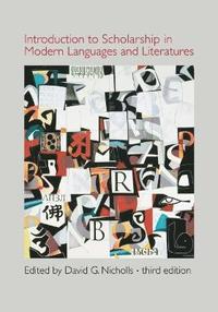 bokomslag Introduction to Scholarship in Modern Languages and Literatures