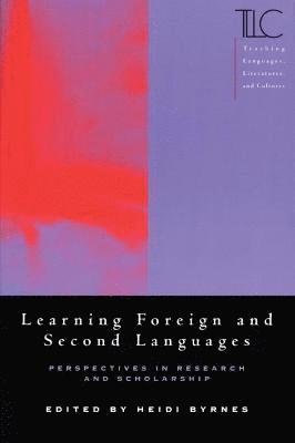 Learning Foreign and Second Languages 1