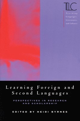 bokomslag Learning Foreign and Second Languages