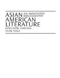 bokomslag Asian American Literature