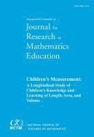 bokomslag JRME Monograph 16: Children's Measurement