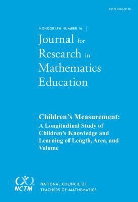 bokomslag JRME Monograph 16: Children's Measurement