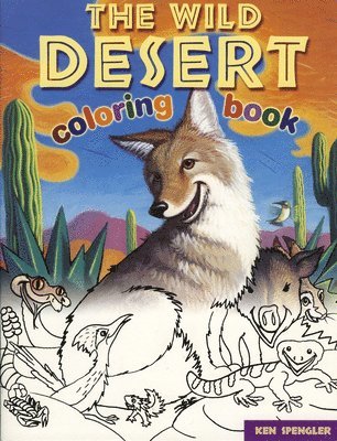 bokomslag The Wild Desert Coloring Book