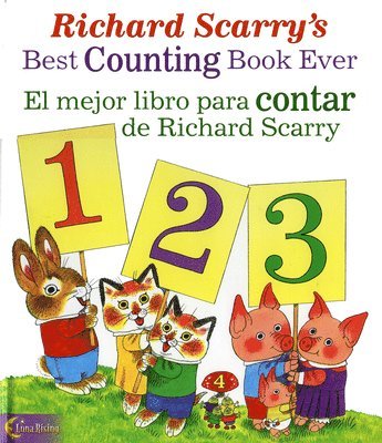 bokomslag Richard Scarry's Best Counting Book Ever / El Mejor Libro Para Contar De Richard Scarry