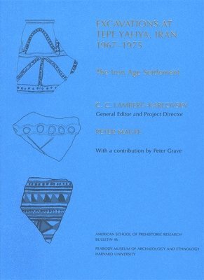 Excavations at Tepe Yahya, Iran, 1967-1975: Volume IV The Iron Age Settlement 1