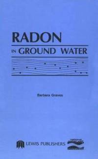 bokomslag Radon in Ground Water