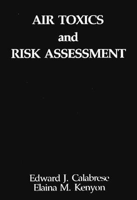 bokomslag Air Toxics and Risk Assessment