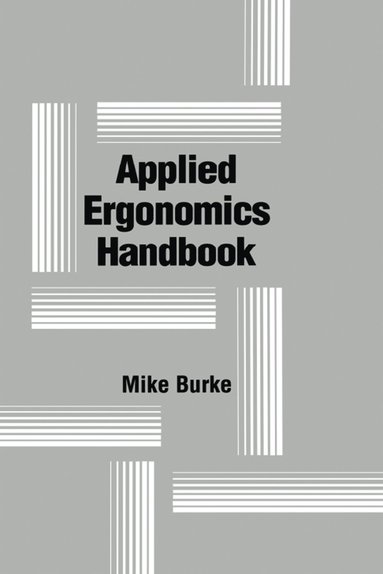 bokomslag Applied Ergonomics Handbook