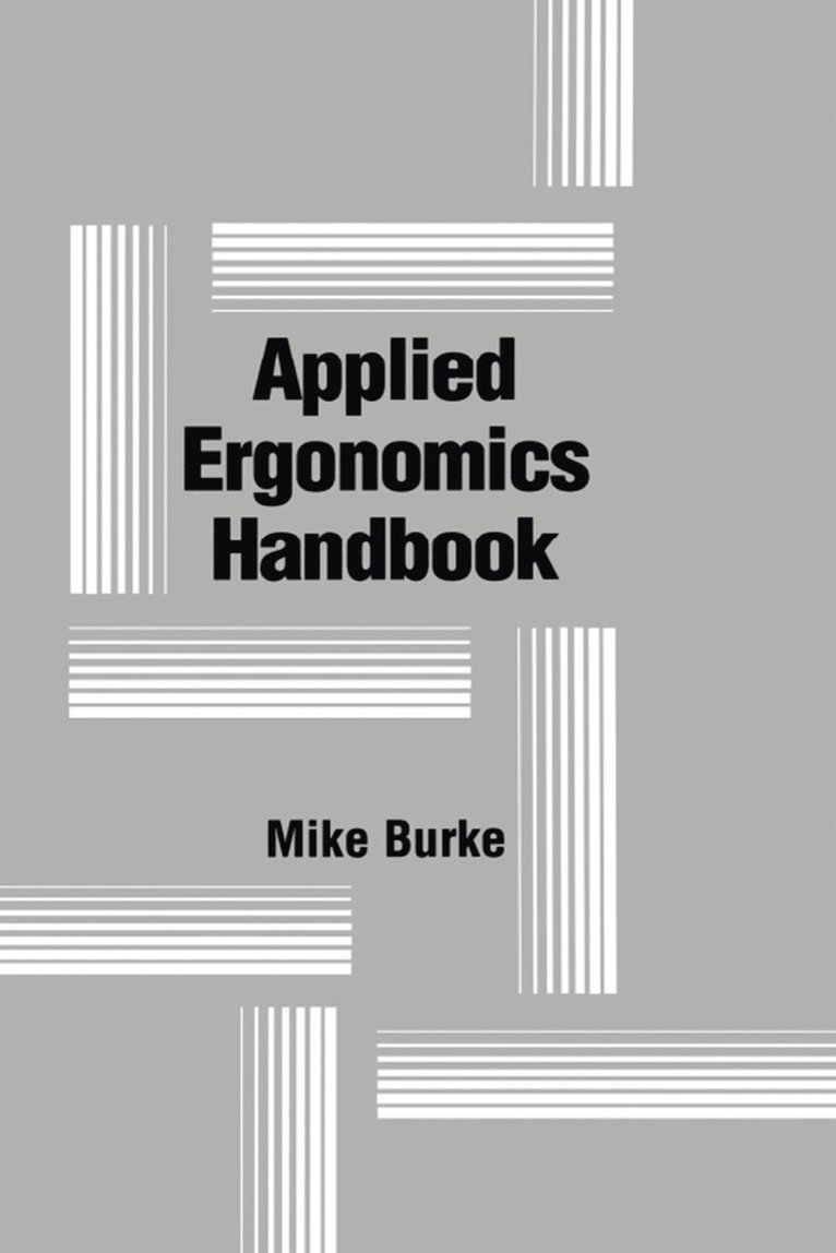 Applied Ergonomics Handbook 1