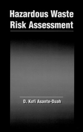 bokomslag Hazardous Waste Risk Assessment