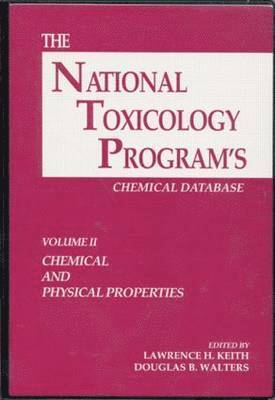 National Toxicology Program's Chemical Database Chemical And Physical Properties 1