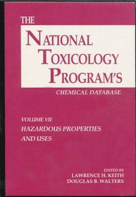 bokomslag National Toxicology Programs Chemical Database Hazardous Properties And Uses