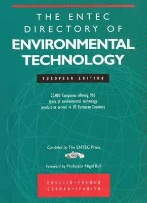 Entec Directory Of Environmental Technology European Edition 1