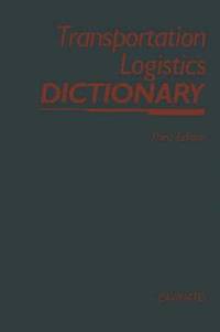 bokomslag Transportation-Logistics Dictionary