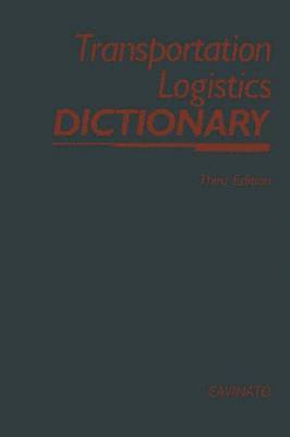 bokomslag Transportation-Logistics Dictionary