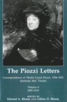 bokomslag The Piozzi Letters V4