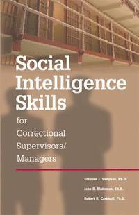 bokomslag Social Intelligence Skills for Correctional Managers