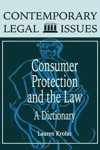 bokomslag Consumer Protection and the Law