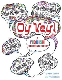 bokomslag Oy Vey A Yiddish Coloring Book