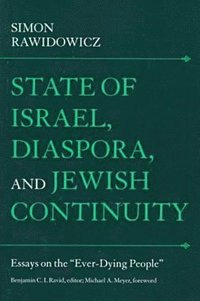 bokomslag State of Israel, Diaspora, and Jewish Continuity