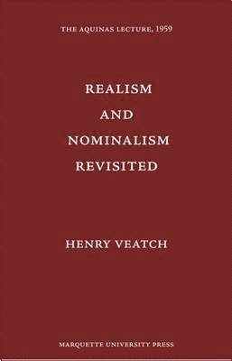 bokomslag Realism and Nominalism Revisited